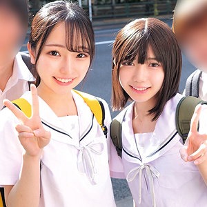 【orecz526】ゆな＆はな、1分前まで修学旅行中だった10代学生がエロ過ぎw